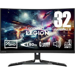 Gaming Monitor Lenovo Legion R32qc-30 31.5 Inch Curved QHD VA 180Hz OC 0.5ms HDR AMD FreeSync – Black Gaming Monitor Lenovo Legion R32qc-30 31.5 Inch Curved QHD VA 180Hz OC 0.5ms HDR AMD FreeSync – Black