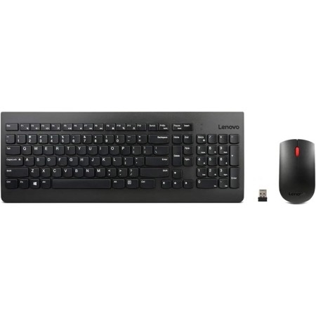 Keyboard & Mouse Wireless Combo Lenovo 510 GX30N81779 – Black (English–Arabic Layout) - BLACK Keyboard & Mouse Wireless Combo Lenovo 510 GX30N81779 – Black (English–Arabic Layout) - BLACK