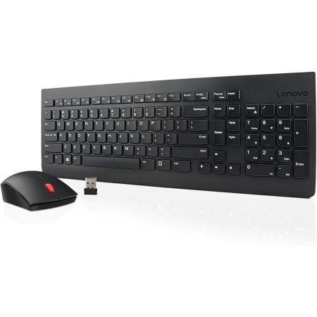 Keyboard & Mouse Wireless Combo Lenovo 510 GX30N81779 – Black (English–Arabic Layout) - BLACK Keyboard & Mouse Wireless Combo Lenovo 510 GX30N81779 – Black (English–Arabic Layout) - BLACK