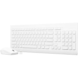 Keyboard & Mouse Wireless  Combo Lenovo 510  GX30Z91077 – Black (English–Arabic Layout) - WHITE Keyboard & Mouse Wireless  Combo Lenovo 510  GX30Z91077 – Black (English–Arabic Layout) - WHITE