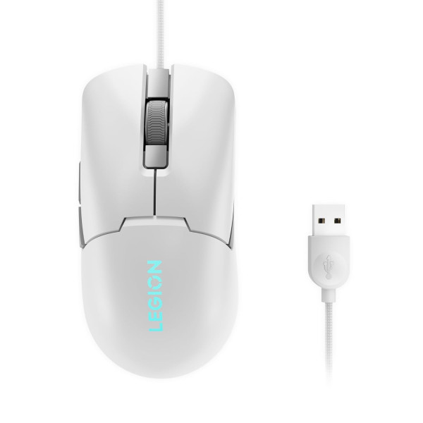 Gaming Mouse Lenovo Legion M300s RGB – Glacier White Gaming Mouse Lenovo Legion M300s RGB – Glacier White