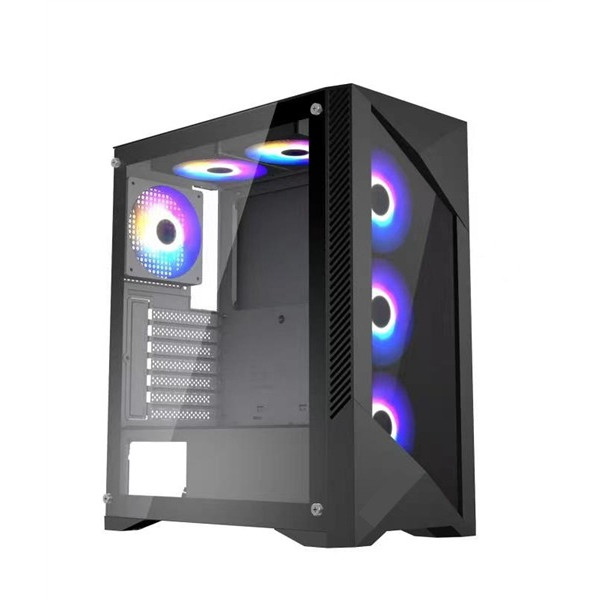 كيس كمبيوتر XTREME VELOX II TG WCE0566 – ميد تاور ATX بزجاج حراري كيس كمبيوتر XTREME VELOX II TG WCE0566 – ميد تاور ATX بزجاج حراري