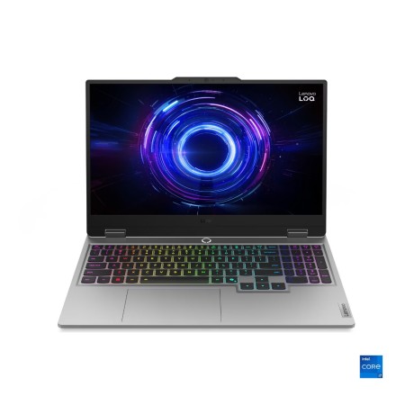 لابتوب ألعاب Lenovo LOQ 15IRX10, مقاس 15.6 بوصة دقة FHD IPS, معالج i7-14700HX, ذاكرة 24GB DDR5 , تخزين 1TB M.2 PCIe NVMe, كرت شاشة RTX 5060 8GB - رمادي