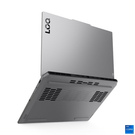لابتوب ألعاب Lenovo LOQ 15IRX10, مقاس 15.6 بوصة دقة FHD IPS, معالج i7-14700HX, ذاكرة 24GB DDR5 , تخزين 1TB M.2 PCIe NVMe, كرت شاشة RTX 5060 8GB - رمادي