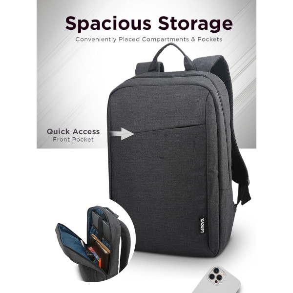 Lenovo B210 15.6 Inch Laptop Backpack – Black – Durable & Stylish Lenovo B210 15.6 Inch Laptop Backpack – Black – Durable & Stylish