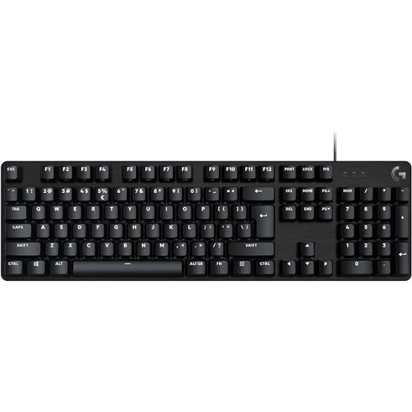 Gaming Keyboard Logitech G413 SE Mechanical  – Arabic/English Layout – White LED – Black