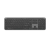 لوحة مفاتيح لاسلكية نحيفة Logitech K950 – متعددة الأنظمة وهادئة الكتابة - أسود لوحة مفاتيح لاسلكية نحيفة Logitech K950 – متعددة الأنظمة وهادئة الكتابة - أسود