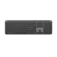 لوحة مفاتيح لاسلكية نحيفة Logitech K950 – متعددة الأنظمة وهادئة الكتابة - أسود
