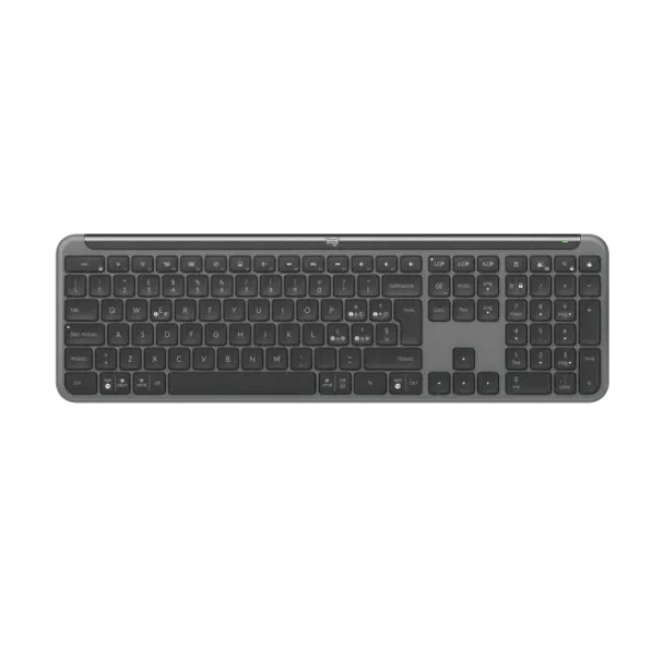لوحة مفاتيح لاسلكية نحيفة Logitech K950 – متعددة الأنظمة وهادئة الكتابة - أسود لوحة مفاتيح لاسلكية نحيفة Logitech K950 – متعددة الأنظمة وهادئة الكتابة - أسود
