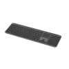 لوحة مفاتيح لاسلكية نحيفة Logitech K950 – متعددة الأنظمة وهادئة الكتابة - أسود لوحة مفاتيح لاسلكية نحيفة Logitech K950 – متعددة الأنظمة وهادئة الكتابة - أسود
