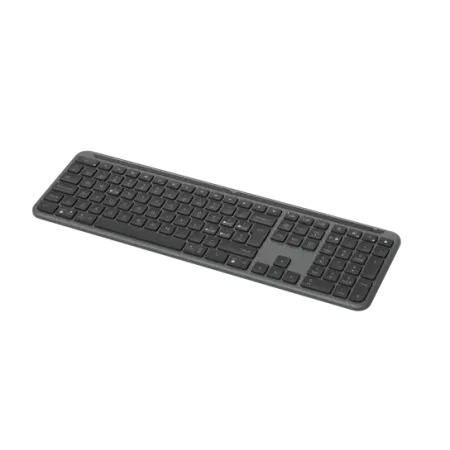 لوحة مفاتيح لاسلكية نحيفة Logitech K950 – متعددة الأنظمة وهادئة الكتابة - أسود
