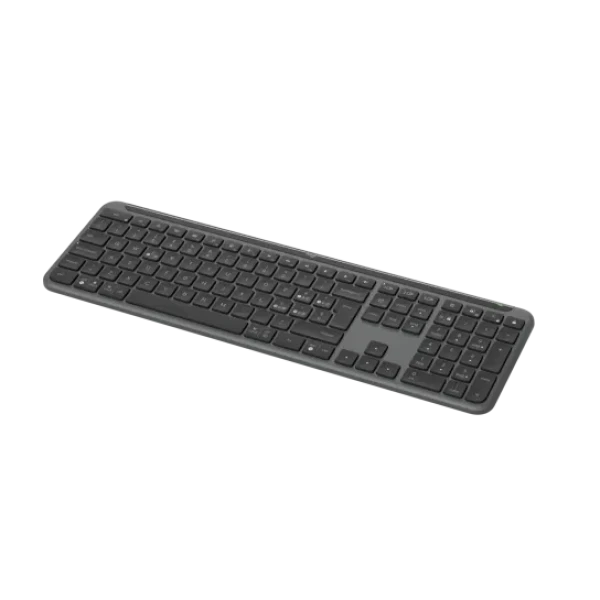 لوحة مفاتيح لاسلكية نحيفة Logitech K950 – متعددة الأنظمة وهادئة الكتابة - أسود لوحة مفاتيح لاسلكية نحيفة Logitech K950 – متعددة الأنظمة وهادئة الكتابة - أسود