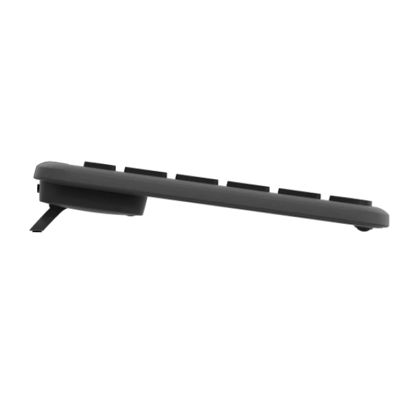 لوحة مفاتيح لاسلكية نحيفة Logitech K950 – متعددة الأنظمة وهادئة الكتابة - أسود لوحة مفاتيح لاسلكية نحيفة Logitech K950 – متعددة الأنظمة وهادئة الكتابة - أسود