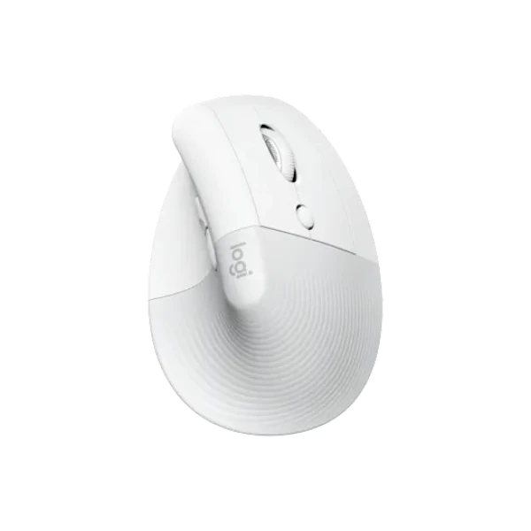 ماوس لاسلكي عمودي مريح Logitech Lift – راحة متقدمة وأداء دقيق لتقليل إجهاد المعصم- أبيض ماوس لاسلكي عمودي مريح Logitech Lift – راحة متقدمة وأداء دقيق لتقليل إجهاد المعصم- أبيض