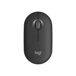 ماوس لاسلكي  Logitech Pebble M350s – تصميم أنيق وهادئ باتصال مزدوج