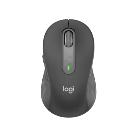 ماوس لاسلكي Logitech Signature M650 – أداء ذكي وراحة استثنائية بلون جرافيت أنيق