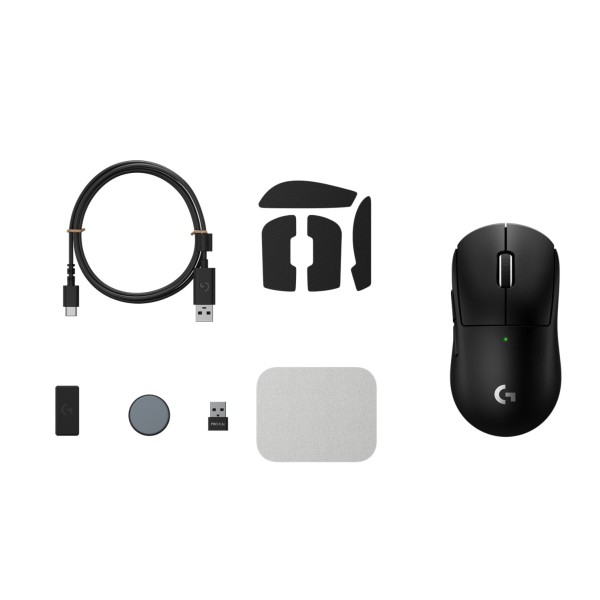 ماوس احترافي ممن لوجيتيك Logitech G PRO X SUPERLIGHT 2C, وزن 51 جرام, مستشعر HERO 2 بدقة تصل حتى 44,000 DPI, بطارية تدوم حتى 95 ساعة - أسود ماوس احترافي ممن لوجيتيك Logitech G PRO X SUPERLIGHT 2C, وزن 51 جرام, مستشعر HERO 2 بدقة تصل حتى 44,000 DPI, بطارية تدوم حتى 95 ساعة - أسود