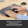 Office Combo Keyboard Mouse Dual wireless Bluetooth Logitech MK850 Perfomance ,Low-noise ,Optical sensor with 1000 DPI ,Ergonomic right-handed design - Black