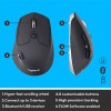 Office Combo Keyboard Mouse Dual wireless Bluetooth Logitech MK850 Perfomance ,Low-noise ,Optical sensor with 1000 DPI ,Ergonomic right-handed design - Black