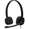 Wired Headset Logitech H151 Stereo ,Clear, high-quality stereo sound ,Noise-reducing ,Inline controls 