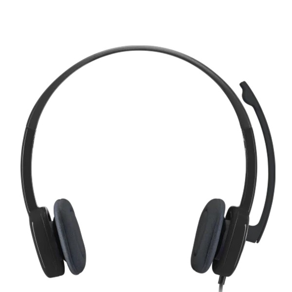 Wired Headset Logitech H151 Stereo ,Clear, high-quality stereo sound ,Noise-reducing ,Inline controls 
