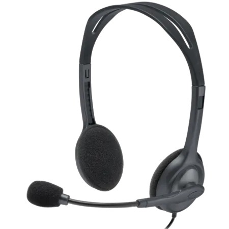 سماعة الرأس Logitech H111 ستيريو – اتصال سلكي عبر 3.5 مم – صوت ستيريو واضح – شريط رأس قابل للتعديل سماعة الرأس Logitech H111 ستيريو – اتصال سلكي عبر 3.5 مم – صوت ستيريو واضح – شريط رأس قابل للتعديل