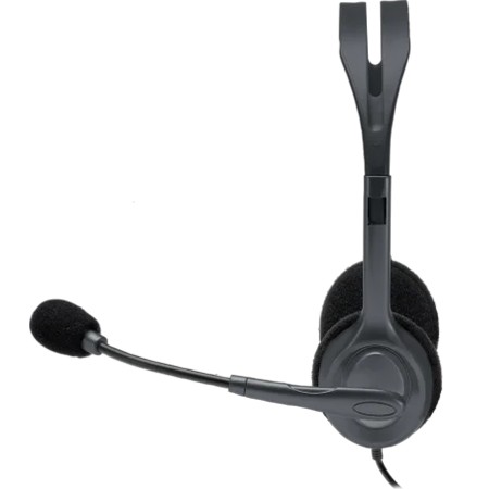 سماعة الرأس Logitech H111 ستيريو – اتصال سلكي عبر 3.5 مم – صوت ستيريو واضح – شريط رأس قابل للتعديل سماعة الرأس Logitech H111 ستيريو – اتصال سلكي عبر 3.5 مم – صوت ستيريو واضح – شريط رأس قابل للتعديل