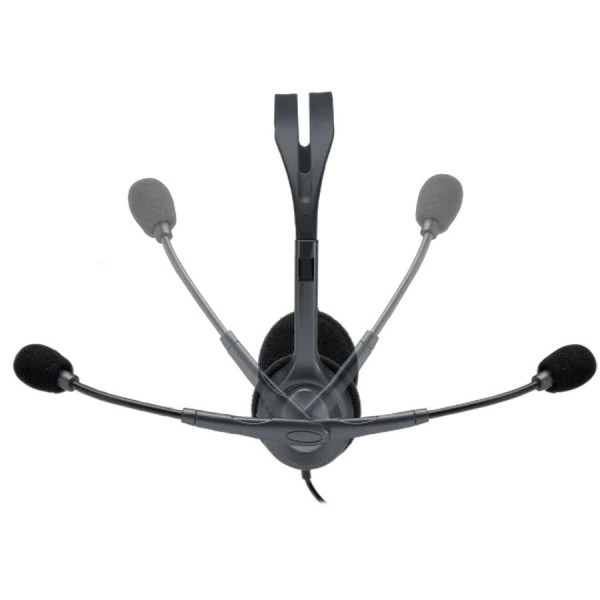 Headset  Logitech H111 Stereo ,Wired connection via 3.5 mm ,Clear stereo sound ,Adjustable headband