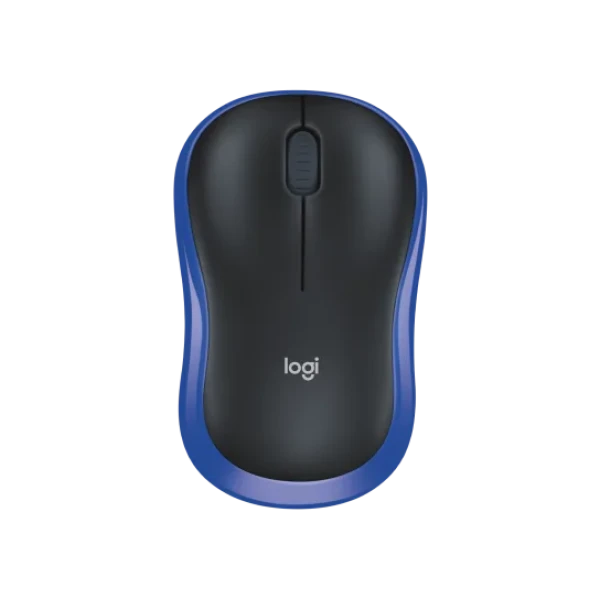 Wireless Mouse - Blue Logitech M185 - Precise Optical Tracking with 12-Month Battery Life Wireless Mouse - Blue Logitech M185 - Precise Optical Tracking with 12-Month Battery Life
