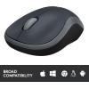 Wireless Mouse - Grey Logitech M185 - Precise Optical Tracking with 12-Month Battery Life Wireless Mouse - Grey Logitech M185 - Precise Optical Tracking with 12-Month Battery Life