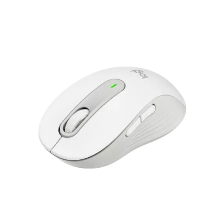 ماوس لاسلكي Logitech Signature M650 – أداء ذكي وراحة استثنائية بلون أبيض 
