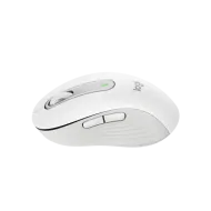 ماوس لاسلكي Logitech Signature M650 – أداء ذكي وراحة استثنائية بلون أبيض