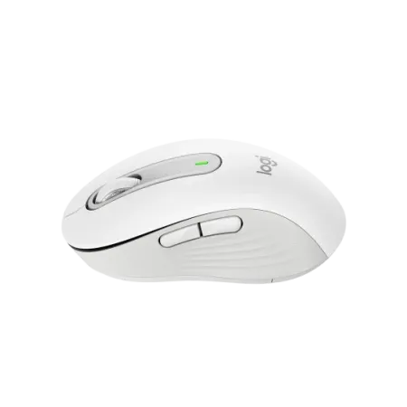 ماوس لاسلكي Logitech Signature M650 – أداء ذكي وراحة استثنائية بلون أبيض 