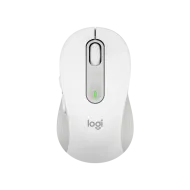 ماوس لاسلكي Logitech Signature M650 – أداء ذكي وراحة استثنائية بلون أبيض