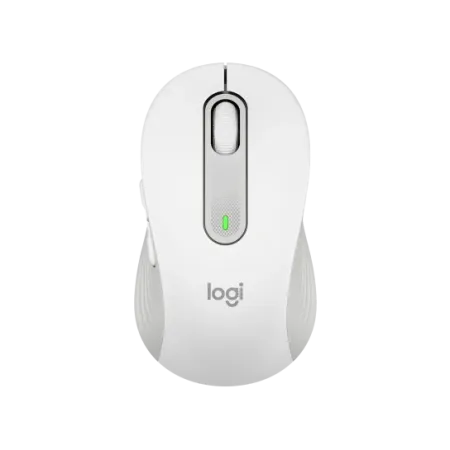 ماوس لاسلكي Logitech Signature M650 – أداء ذكي وراحة استثنائية بلون أبيض 