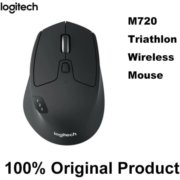 Wireless Mouse Logitech M720 Triathlon – Multi-Device Efficiency for Professional Use Wireless Mouse Logitech M720 Triathlon – Multi-Device Efficiency for Professional Use
