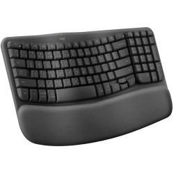 Wireless Keyboard Logitech Wave Keys Ergonomic – Multi-OS Support with Comfort Design - black Wireless Keyboard Logitech Wave Keys Ergonomic – Multi-OS Support with Comfort Design - black
