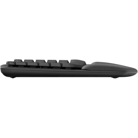 لوحة مفاتيح لاسلكية مريحة Logitech Wave Keys – تصميم متموّج ودعم متعدد الأنظمة - أسود لوحة مفاتيح لاسلكية مريحة Logitech Wave Keys – تصميم متموّج ودعم متعدد الأنظمة - أسود