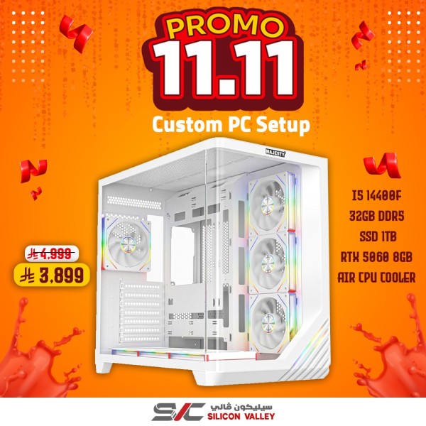 11.11 OFFERS PC NO.2 - i5 14400F 14th GEN - RTX 5060 8GB