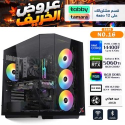 AUTUMN OFFERS PC NO.016 - INSTALLMENTS - i5-14400F 14th - RTX 5060 Ti 16GB AUTUMN OFFERS PC NO.016 - INSTALLMENTS - i5-14400F 14th - RTX 5060 Ti 16GB