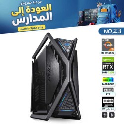عروض العودة للمدارس - بي سي قيمنق احترافي رقم 23 - AMD Ryzen 9 9950X3D - RTX 5090 32GB