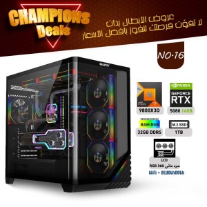 CHAMPIONS OFFERS PC NO.16 - AMD RYZEN 7 9800X3D - RTX 5080 16GB