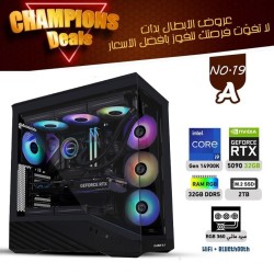 عروض الأبطال بي سي تجميعة احترافية  رقم 19 - i9 14900K الجيل الرابع عشر - RTX 5080 16GB