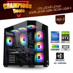 عروض الأبطال بي سي تجميعة احترافية رقم 7 - i5 14400F الجيل الرابع عشر - RTX 5070 12GB