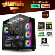 عروض الأبطال بي سي تجميعة احترافية أقساط رقم 6 - رايزن 5 RTX 5070 12GB - 9600X