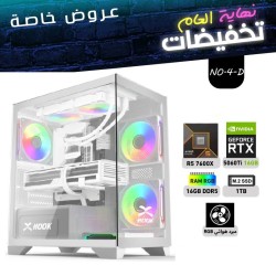 عروض نهاية السنة بي سي تجميعة رقم 4-D - رايزن 5 RTX 5060 TI 16GB - 7600X