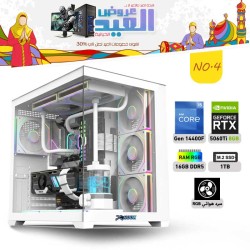 عروض عيد الفطر بي سي تجميعة احترافية رقم 4 - i5 14400F الجيل الرابع عشر - RTX 5060 TI 8GB