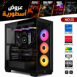 عروض القيمنق الأسطورية - بي سي قيمنق احترافي رقم 13 - Intel Core i7-14700F الجيل الرابع عشر - Radeon RX 9070 XT 16GB عروض القيمنق الأسطورية - بي سي قيمنق احترافي رقم 13 - Intel Core i7-14700F الجيل الرابع عشر - Radeon RX 9070 XT 16GB