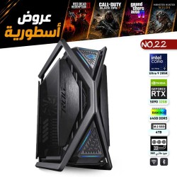 عروض القيمنق الأسطورية - بي سي قيمنق احترافي رقم 22 - Intel Core Ultra 9 285K - RTX 5090 32GB عروض القيمنق الأسطورية - بي سي قيمنق احترافي رقم 22 - Intel Core Ultra 9 285K - RTX 5090 32GB