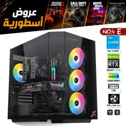 عروض القيمنق الأسطورية - جهاز تجميعة احترافية رقم 4-D - AMD Ryzen 5 7600X - Radeon RX 9060 XT 16GB